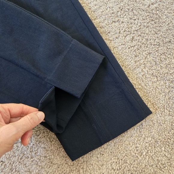 Vince Stitch Front Seam Ponte Legging  Dark Blue Size XL - Picture 8 of 15